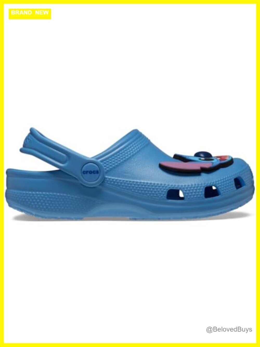 Kids Stitch Classic Clog with Jibbitz, Ventilated Crocs Footwear